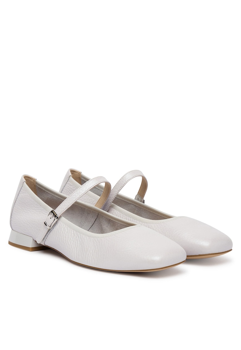 Balerini 9-22100-44 - Piele naturala - Gri