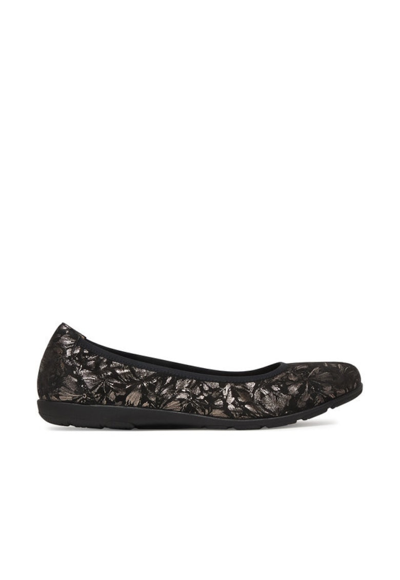Balerini 9-22150-42 - Piele naturala - Negru