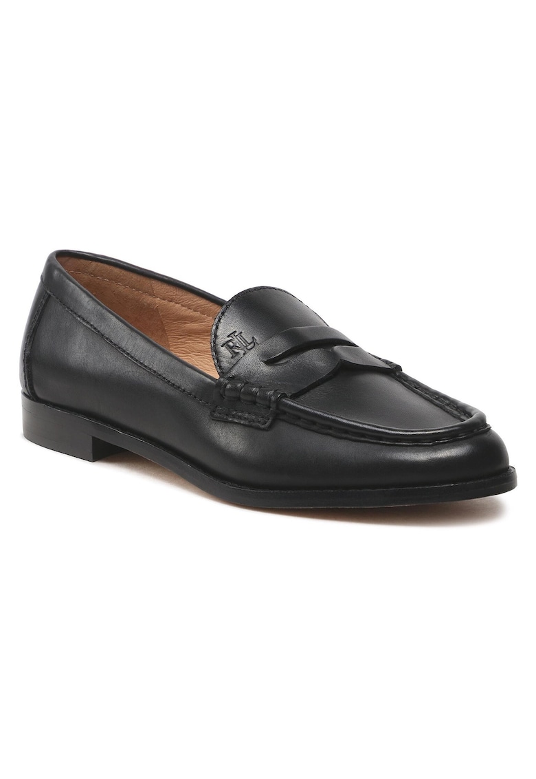 Mocasini de dama - piele naturala - negru