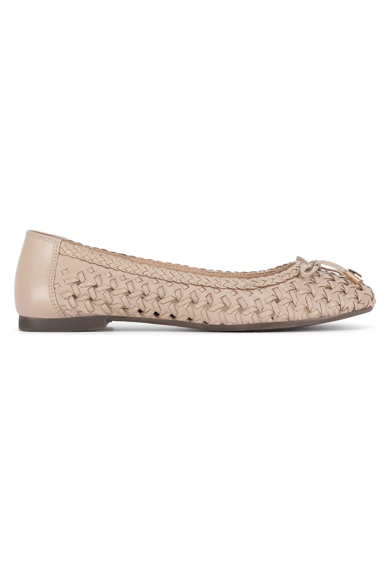 Balerini dama - piele naturala - bej - design atemporal