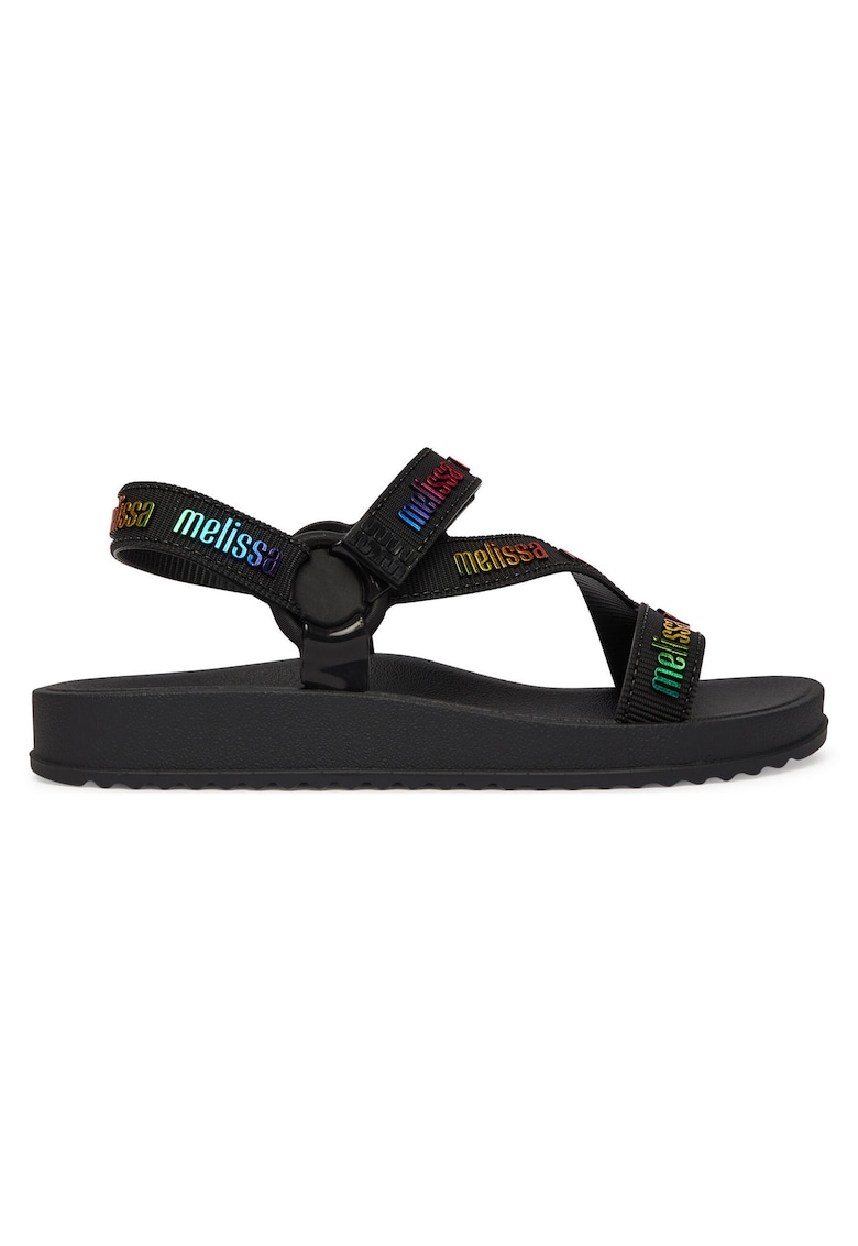 Sandale dama - plastic - negru