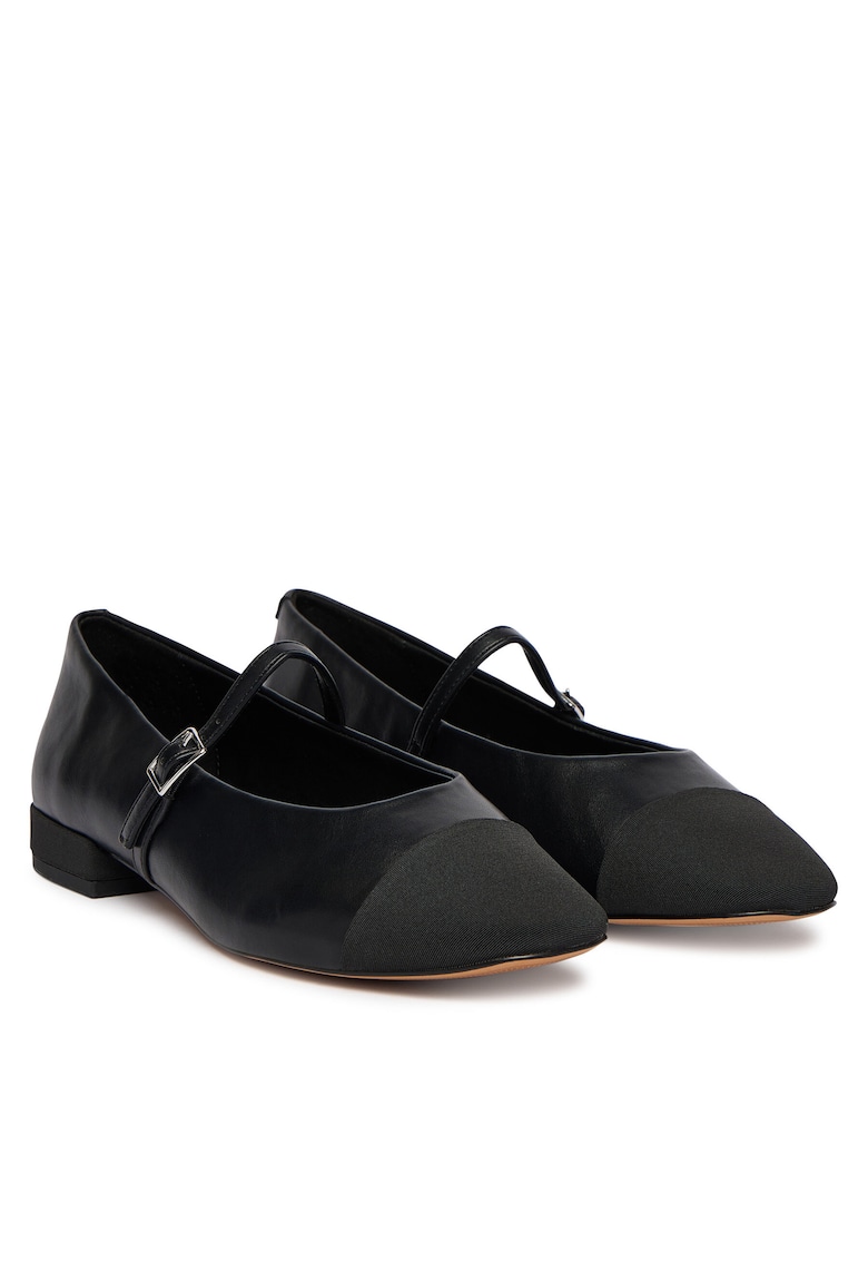 Balerini dama 14193441 - Piele ecologica - Negru
