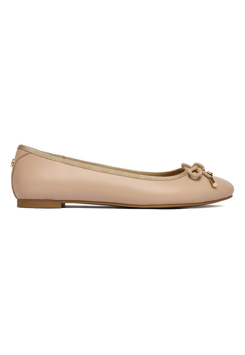 Balerini dama CLUB-EO-CD25-184-1 - Piele naturala - Bej