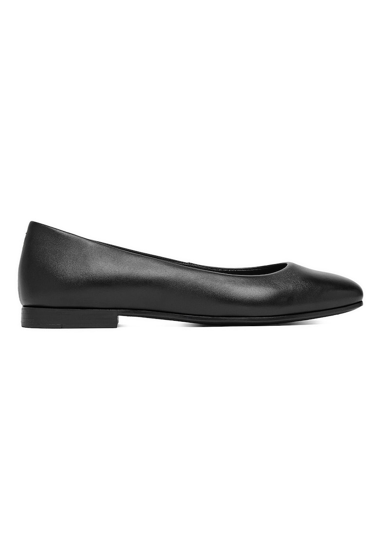 Balerini - piele naturala - negru -