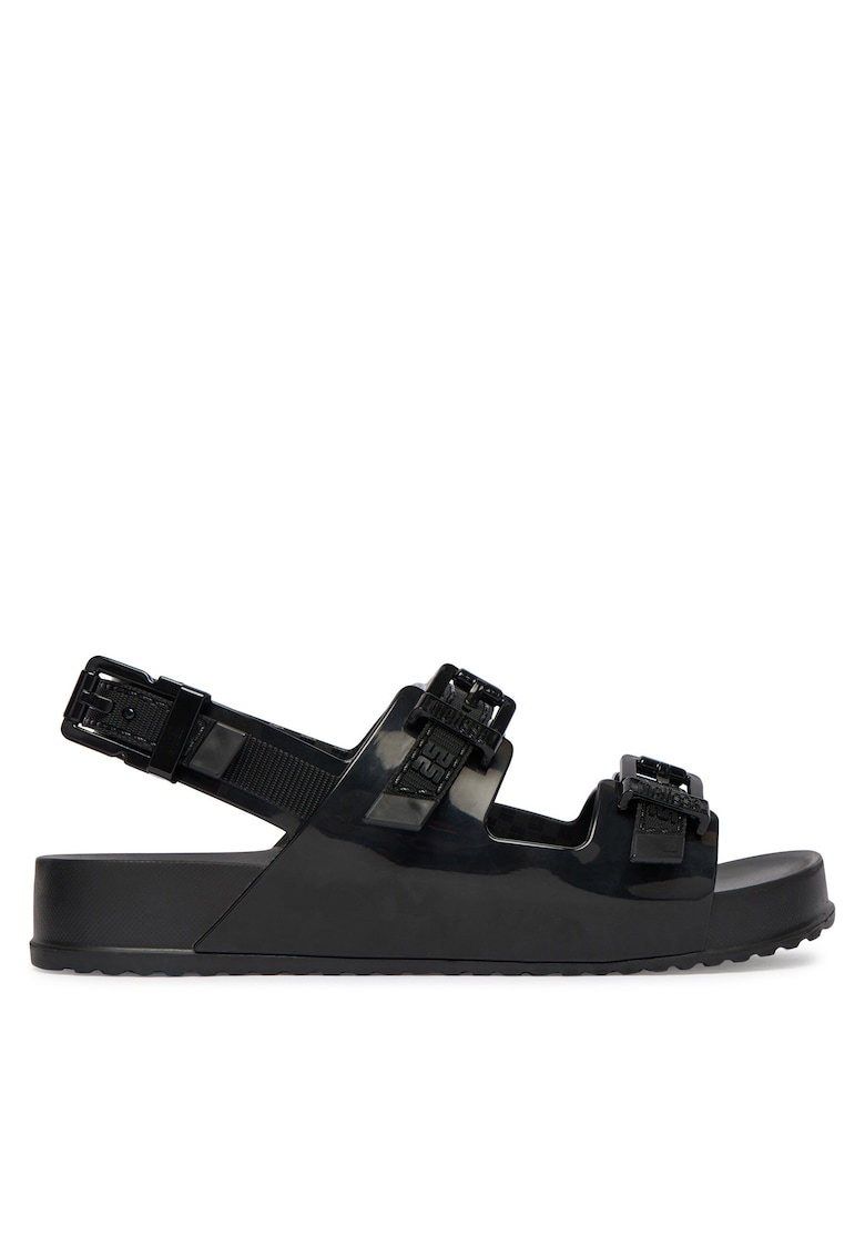 Sandale dama - plastic - negru - pentru femei