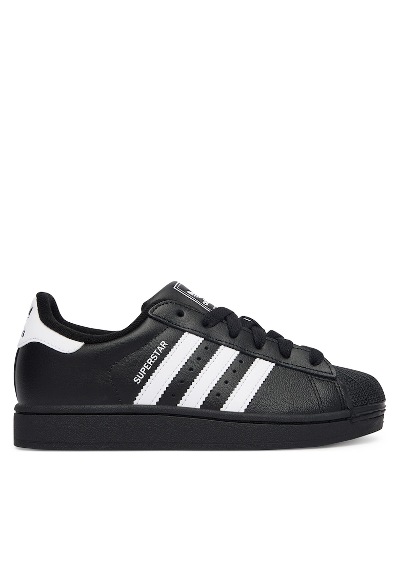 Pantofi sport copii - Superstar - piele ecologica - negru - Negru
