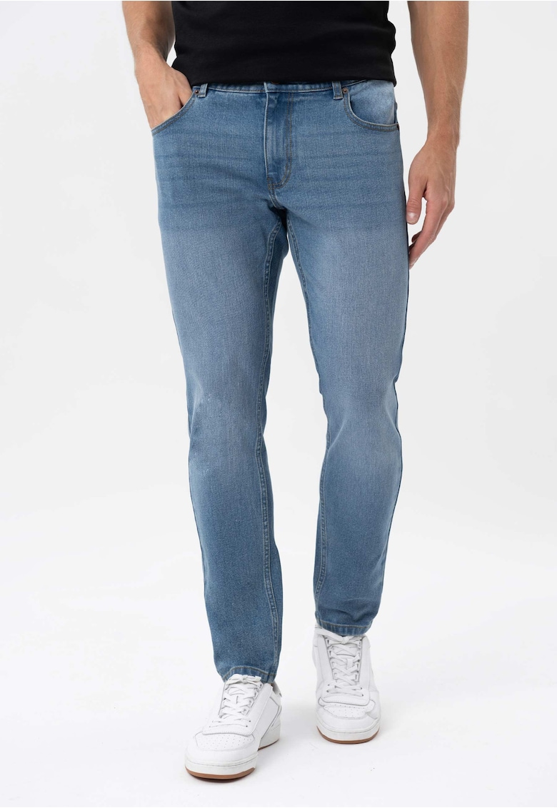 Blugi barbati - Slim Fit - 5 buzunare - D-Dexter 53 - albastru - Albastru