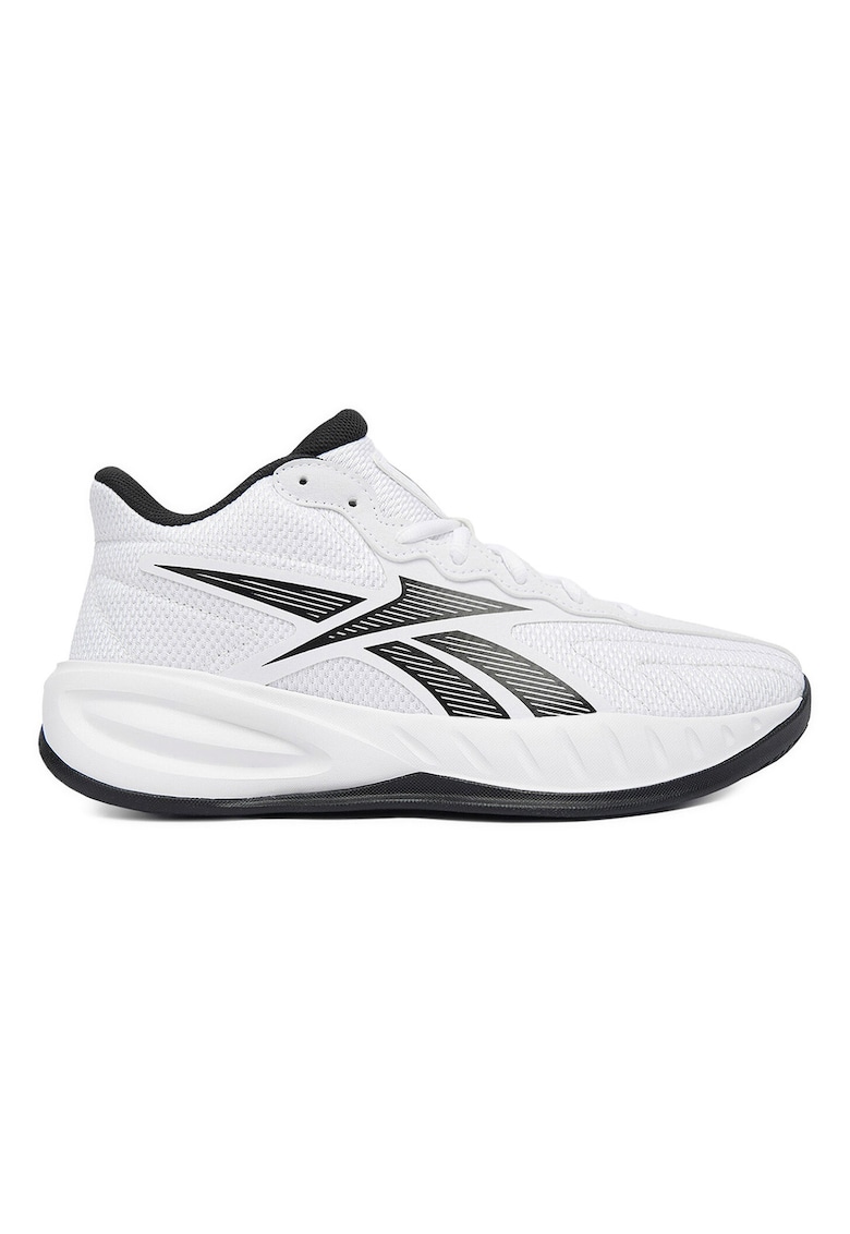 Pantofi sport dama baschet confort alb - Alb