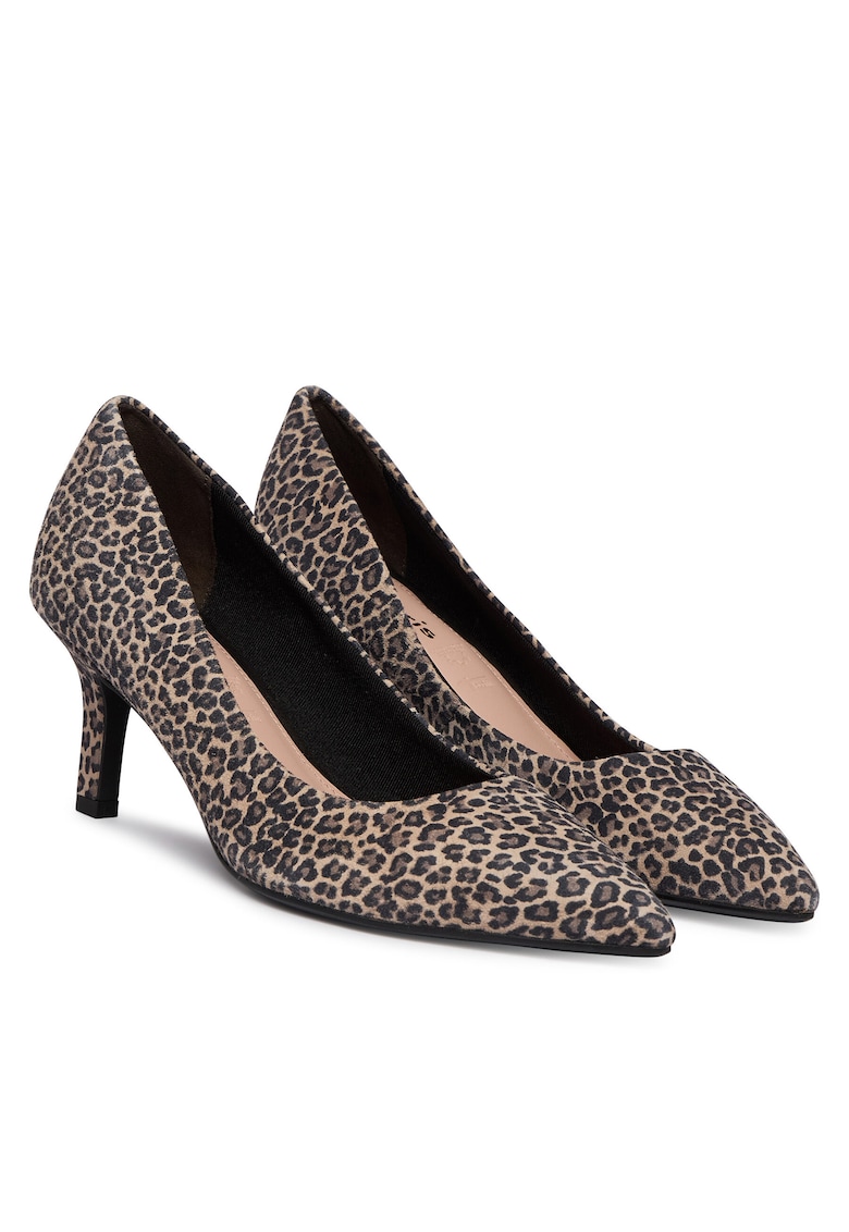Pantofi dama - stiletto - maro - piele naturala