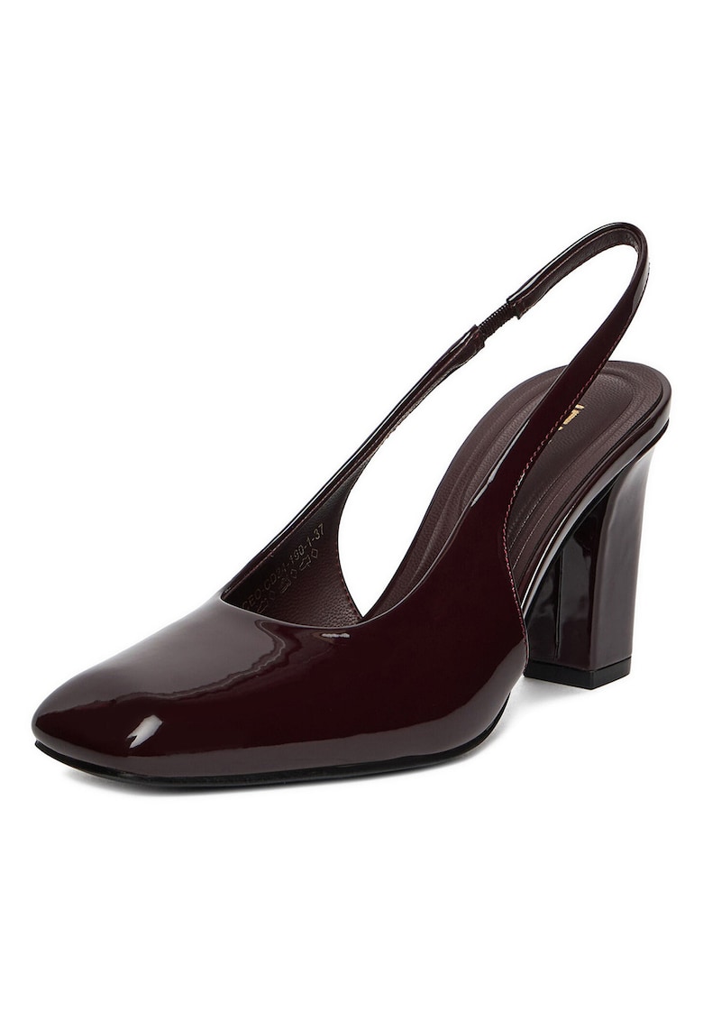 Pantofi dama - sintetic - model clasic - rosu -