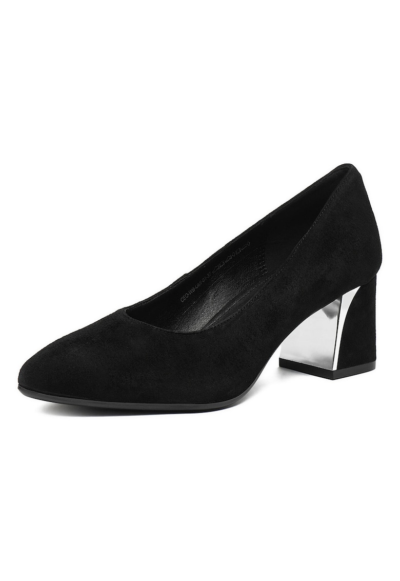 Pantofi dama piele naturala - Negru