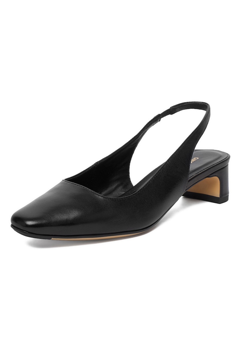 Pantofi pentru dama - piele naturala - negru