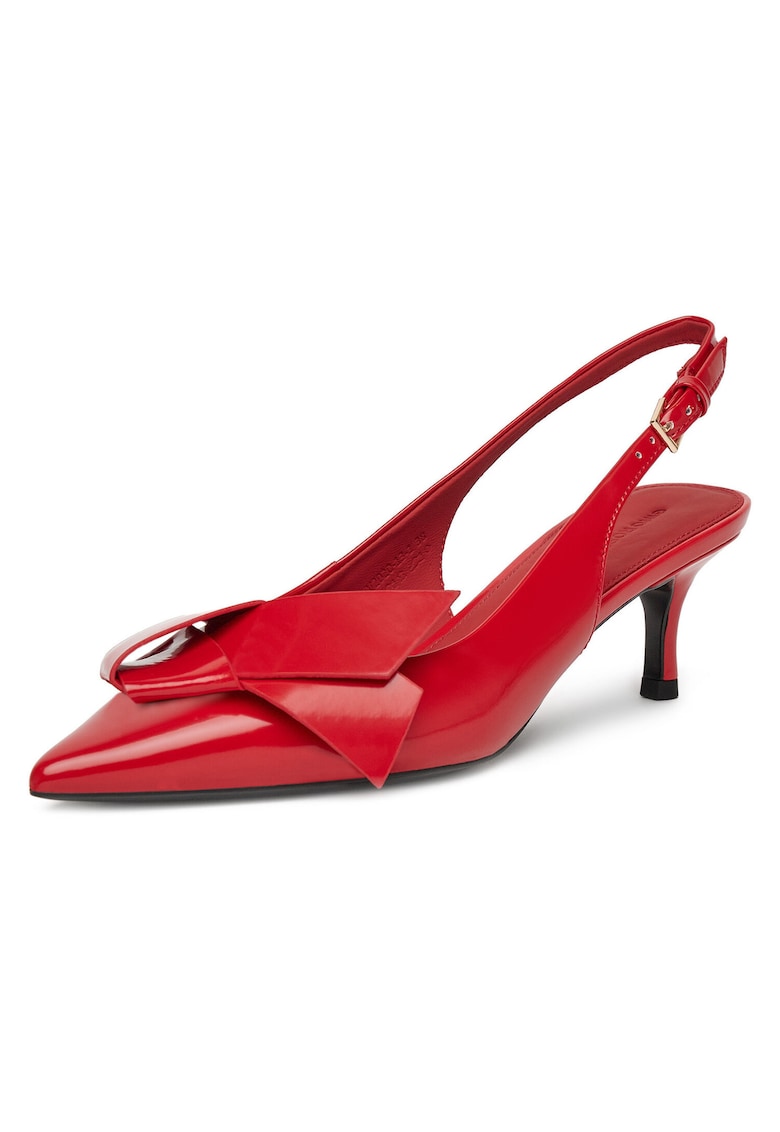 Pantofi dama - piele naturala - rosu