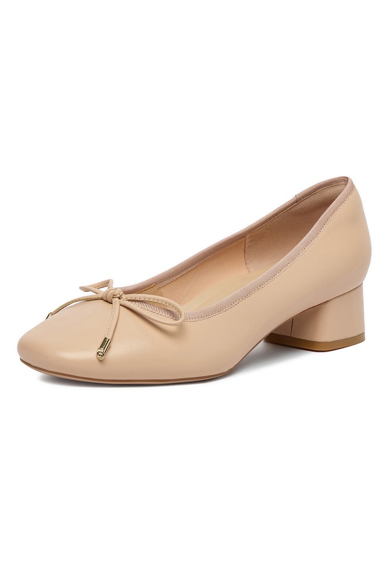 Pantofi dama piele naturala - Bej