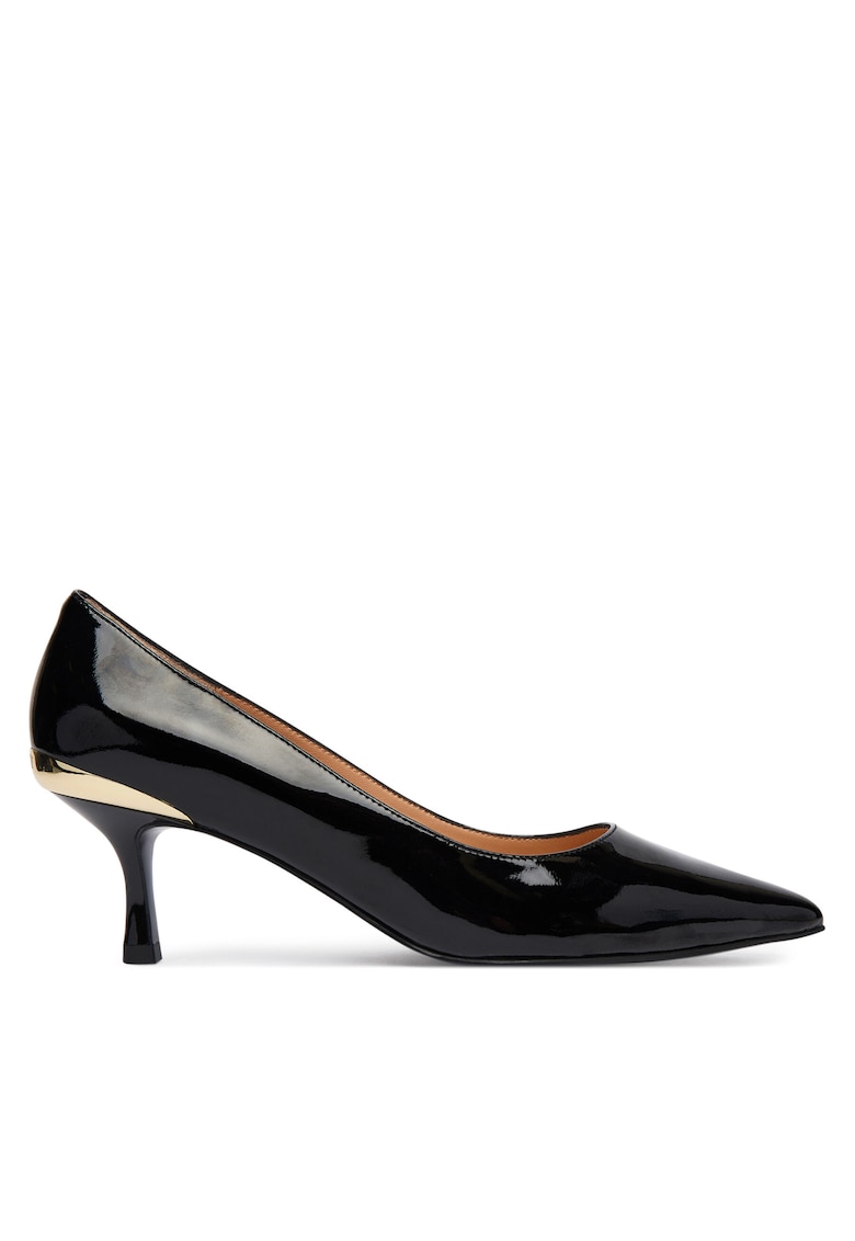 Pantofi dama - piele naturala - negru -