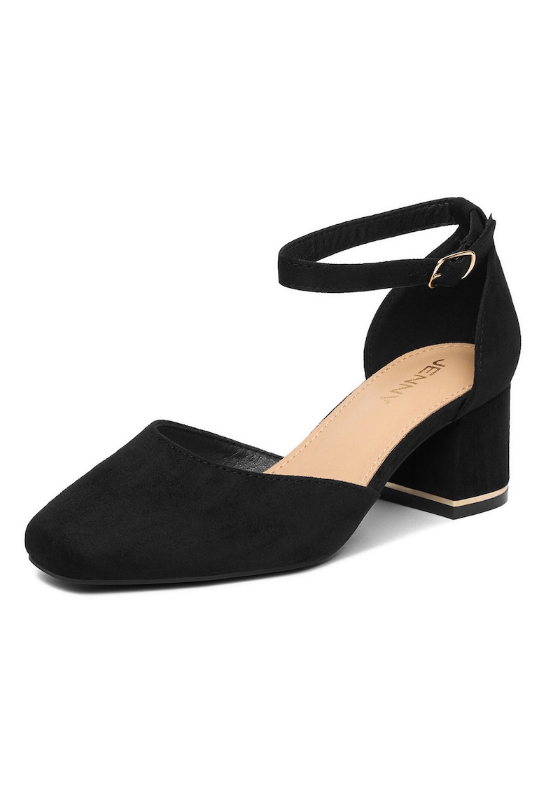 Pantofi eleganti - textil - negru