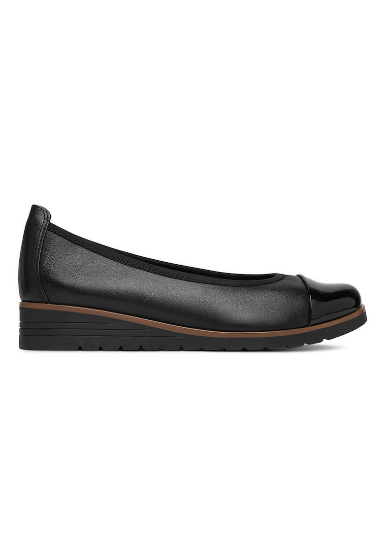 Balerini negri din piele - Negru