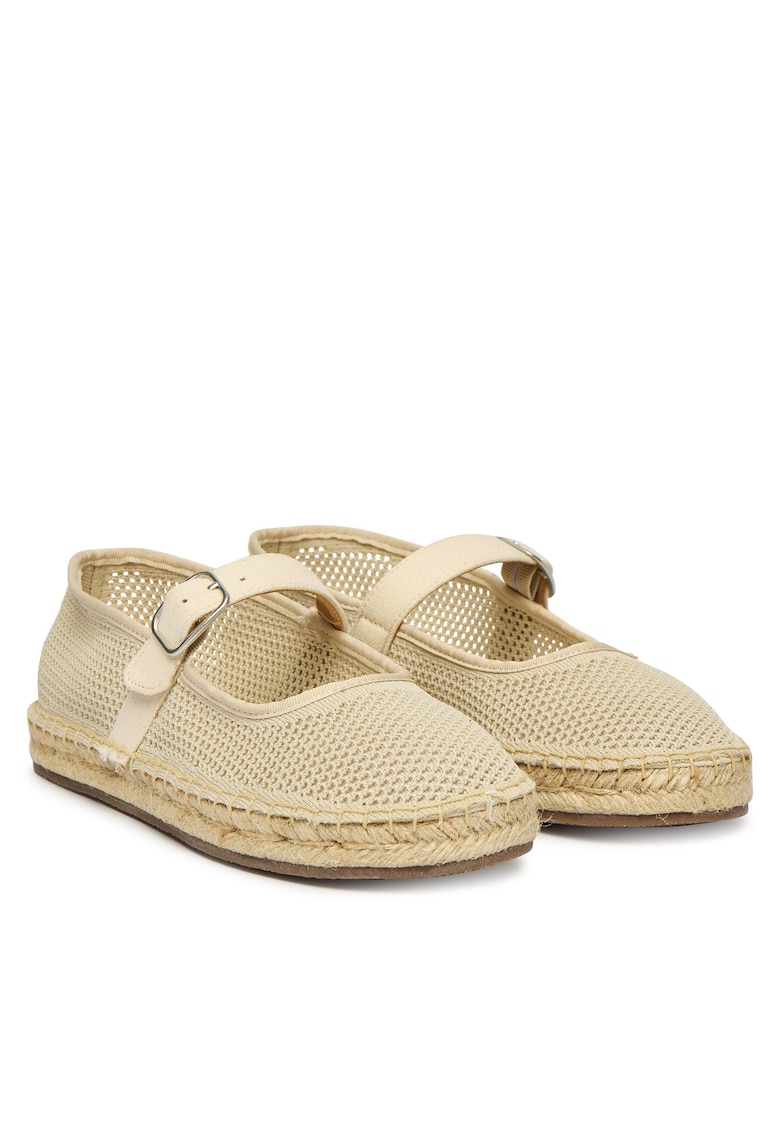 Espadrile dama - tesatura - bej