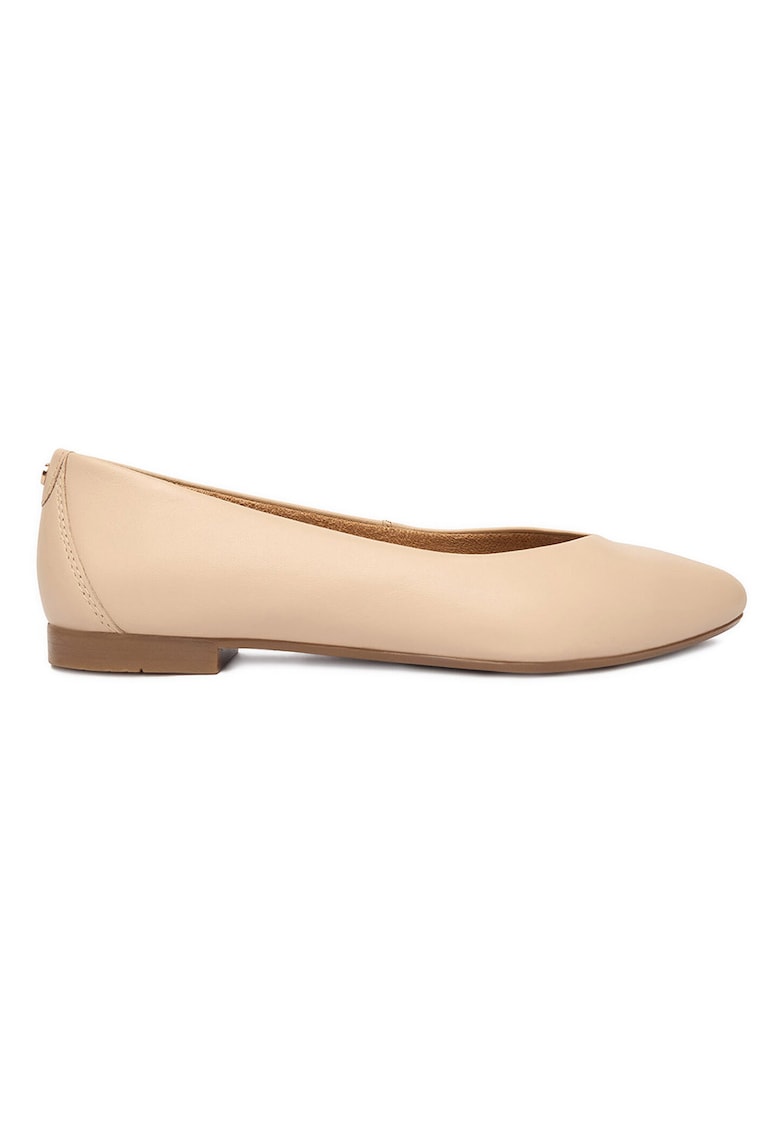Balerini dama - piele naturala - bej - eleganti - confortabili