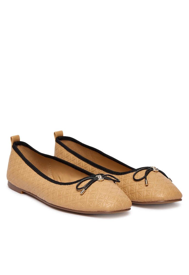 Balerini dama 14193664 - Bej - Piele ecologica