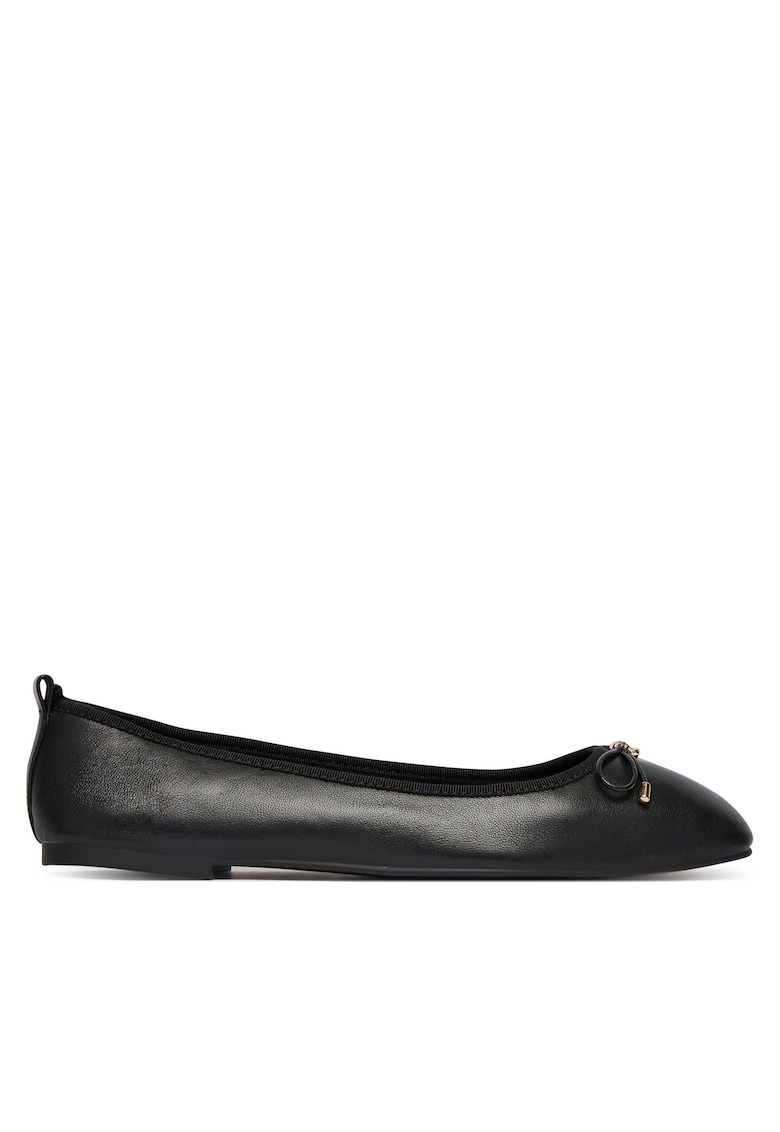 Balerini 14193780 - Piele naturala - Negru - Negru