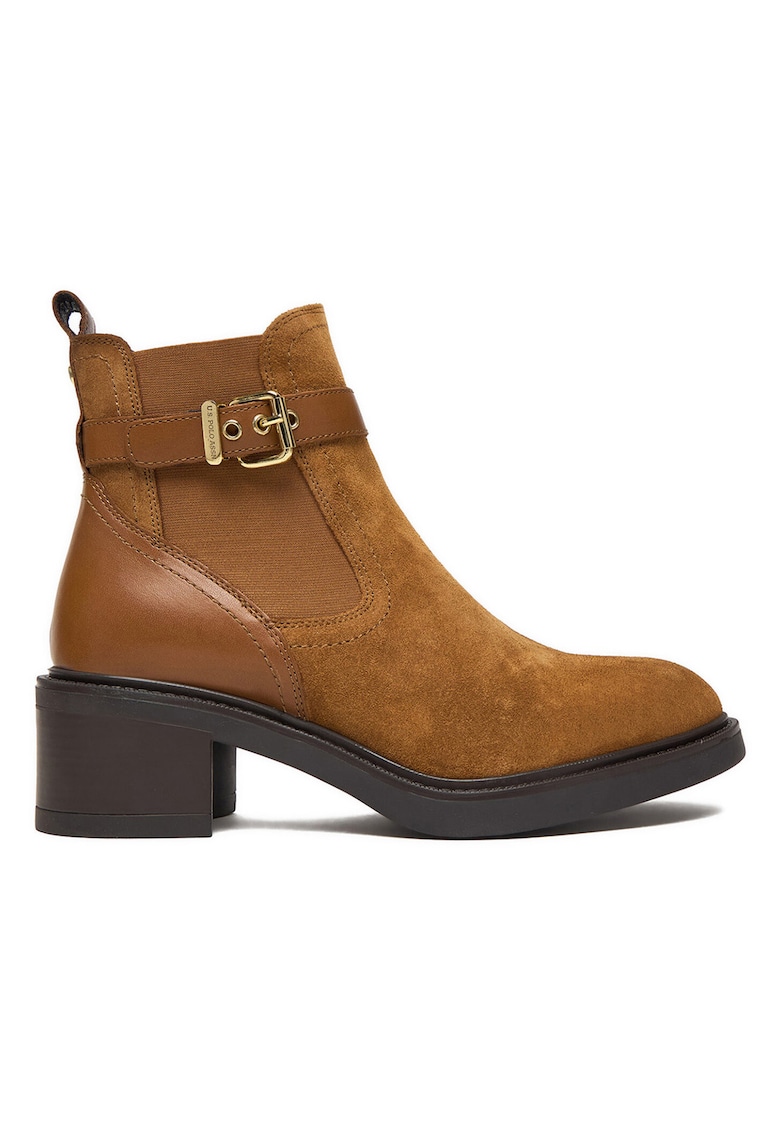 Botine femei - U S Polo Assn - piele naturala - maro -