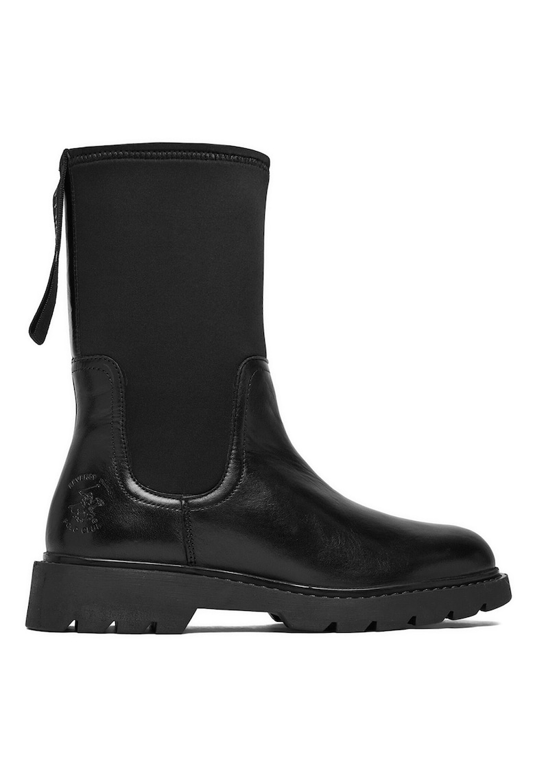 Botine de dama - piele naturala - negru