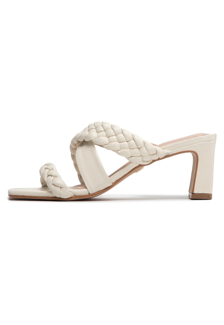 Sandale dama - piele naturala - bej -