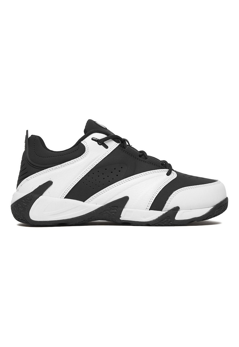 Pantofi de baschet Baieti - piele naturala - negru -