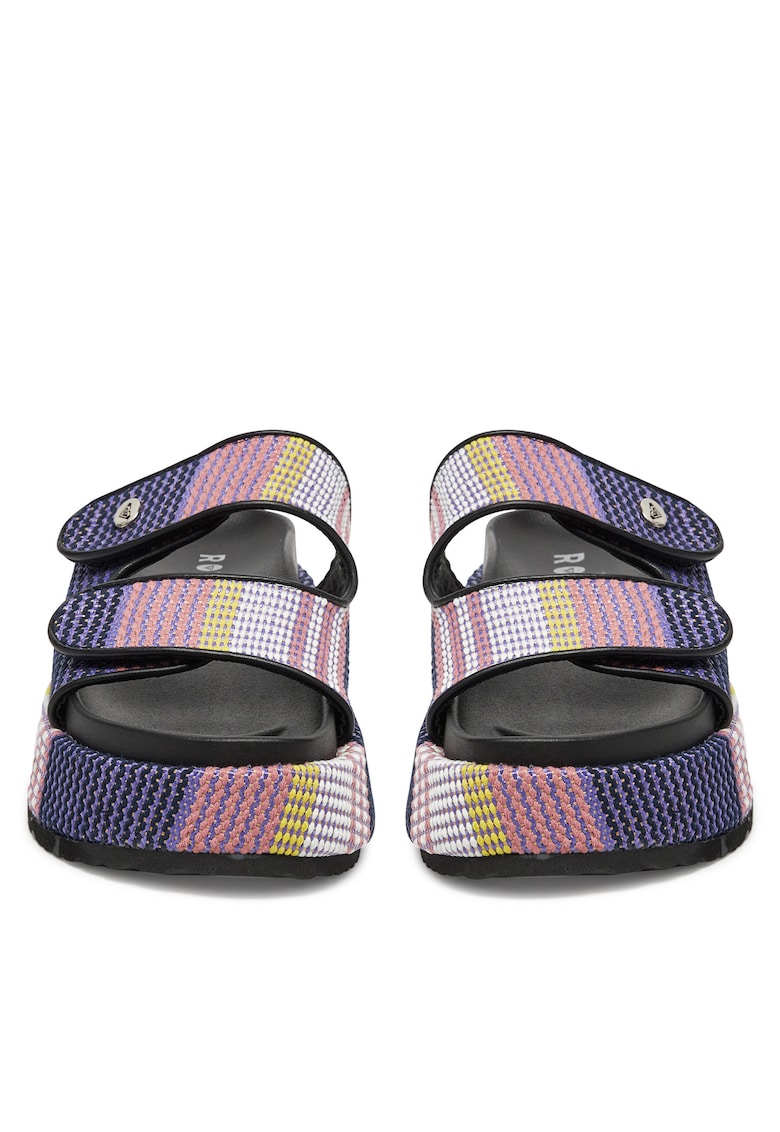 Papuci dama - textil - violet