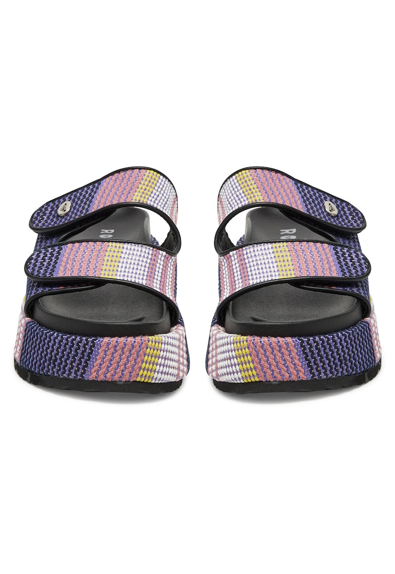 Papuci dama - textil - violet