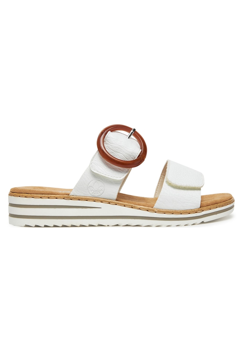 Pantofi dama - material sintetic - alb