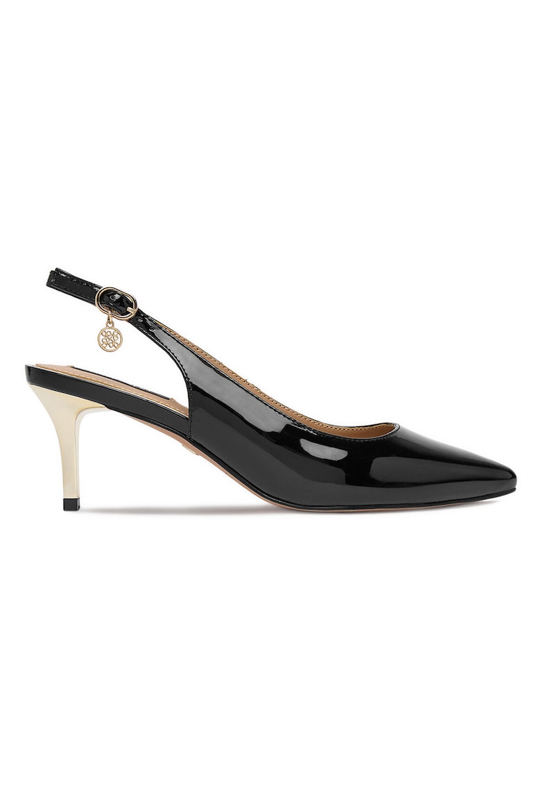 Pantofi dama - textil - negru