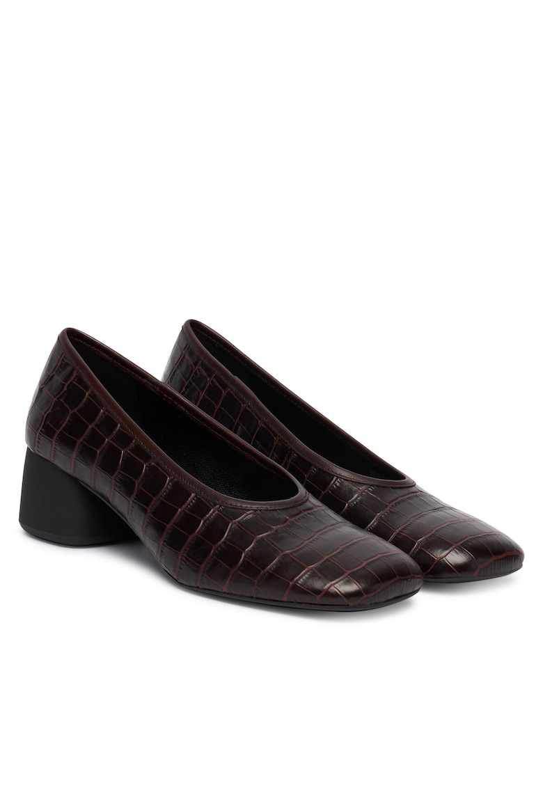 Pantofi dama - piele naturala - maro