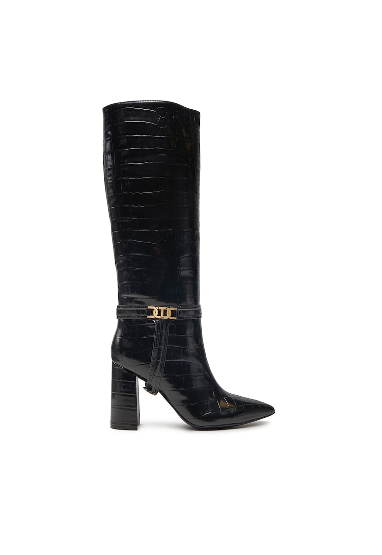 Cizme dama - piele naturala - clasic - negru -