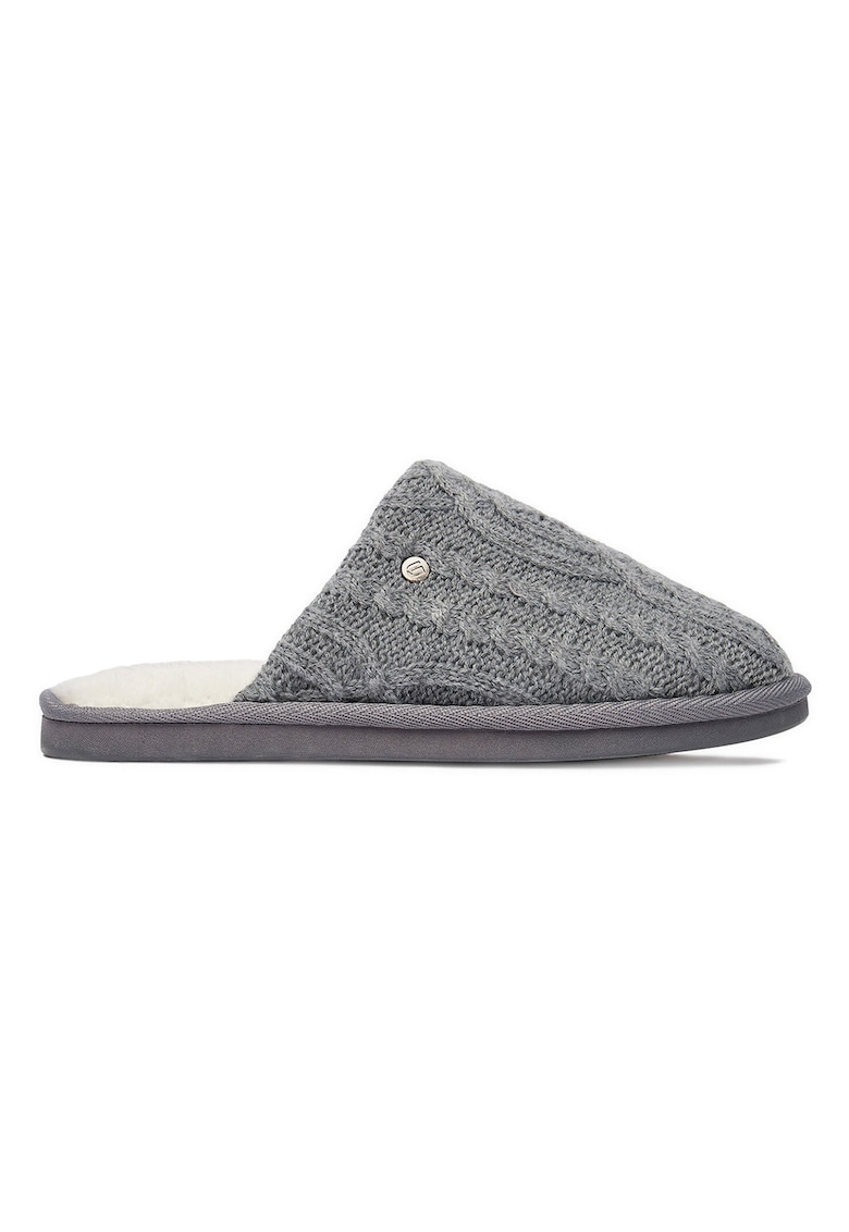 Papuci dama - G-Star Raw - textil - gri - design minimalist