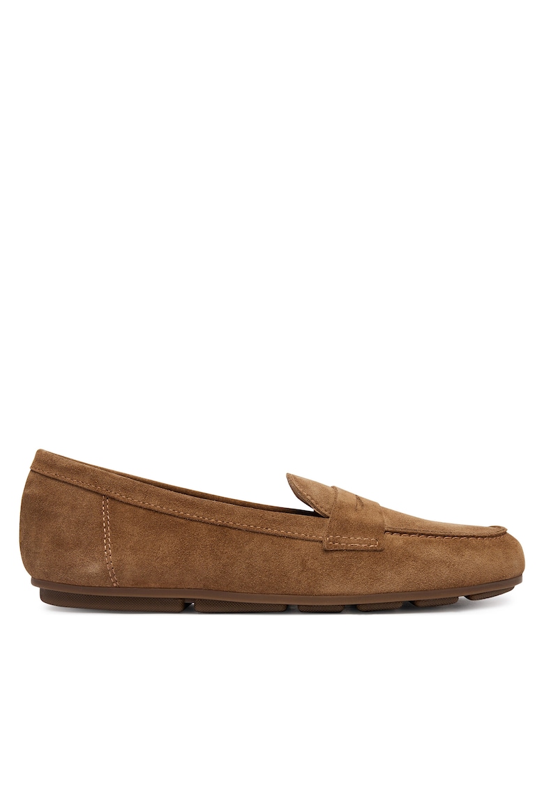 Mocasini dama - piele naturala - maro