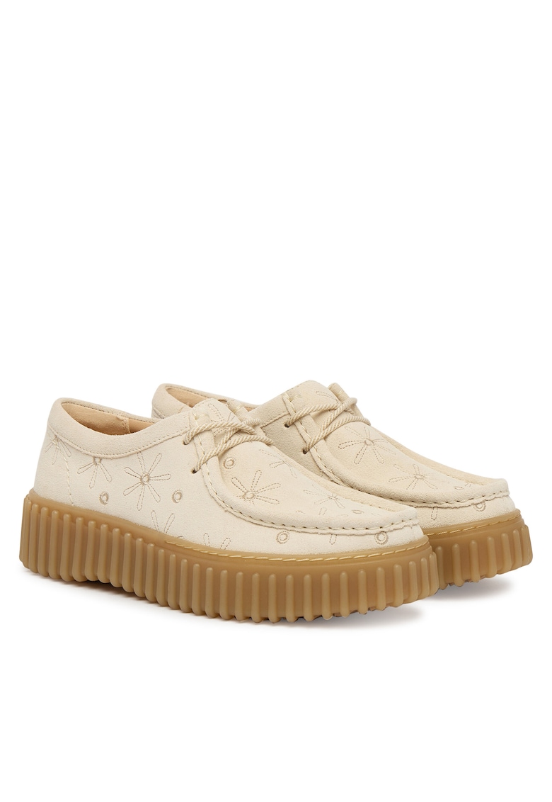 Mocasini dama - piele naturala - bej