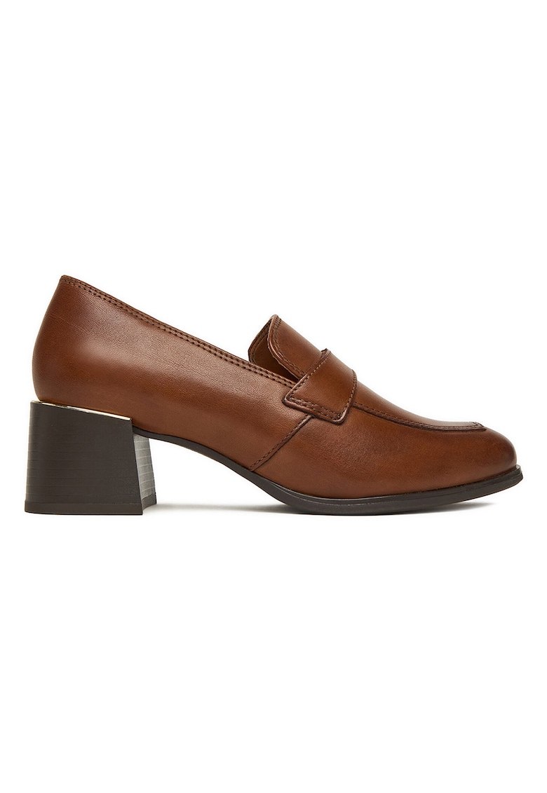 Pantofi dama - piele naturala - maro -