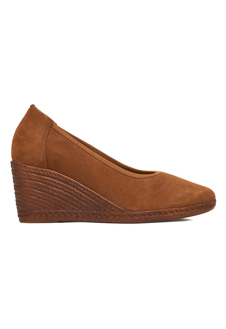 Pantofi femei - piele naturala - maro