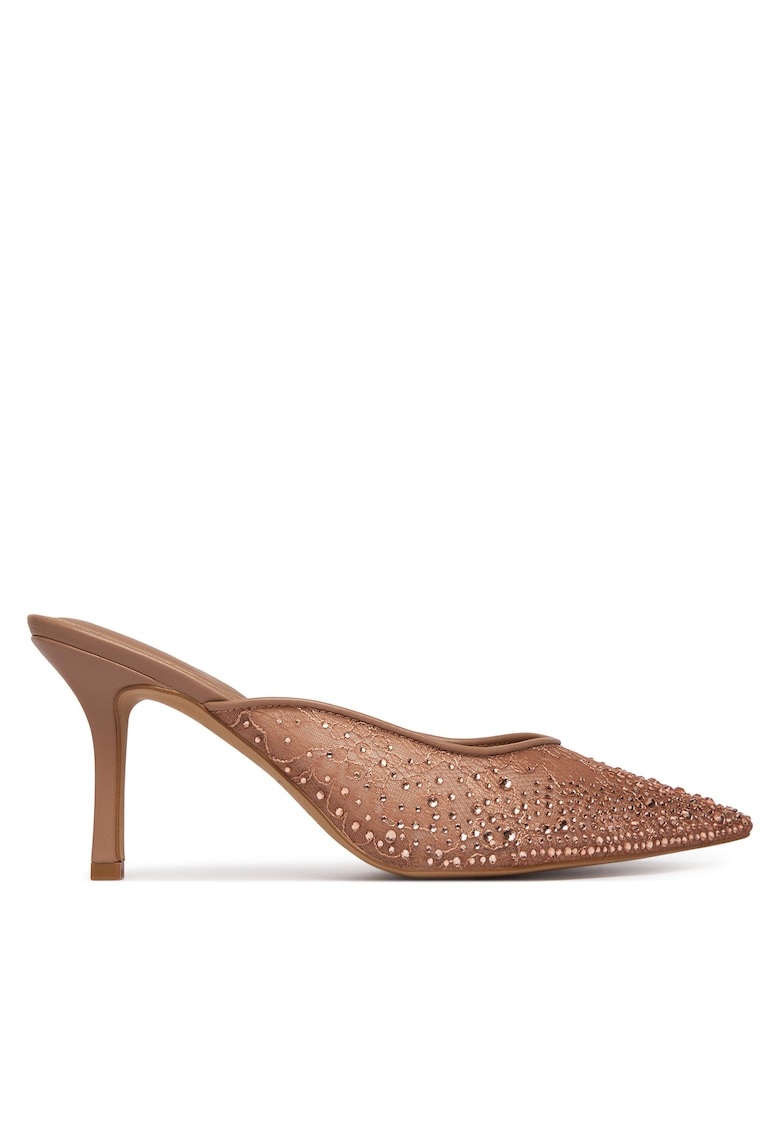 Pantofi stiletto maro - Maro