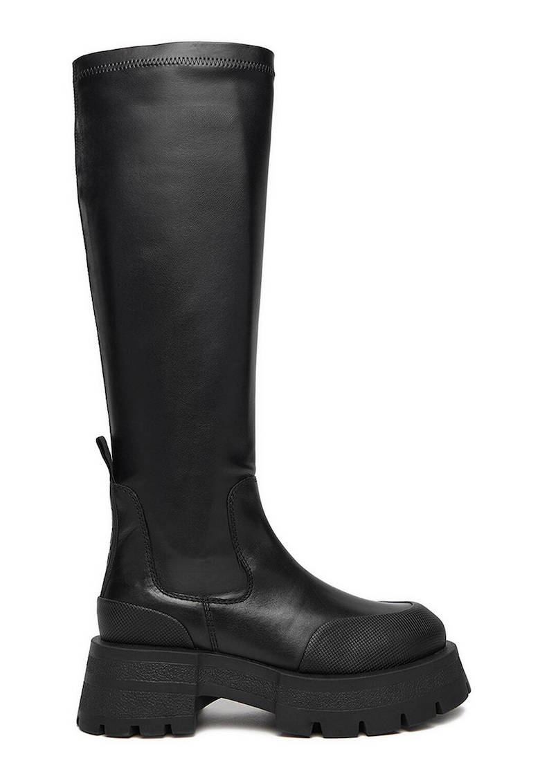 Cizme dama - G-Star Raw - negru - textil si piele naturala