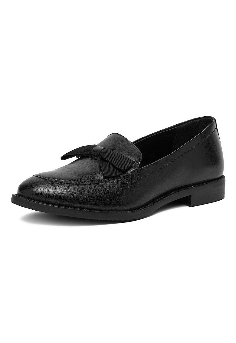 Mocasini dama - fabricati din piele naturala - negru