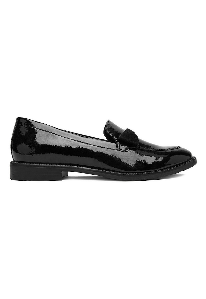 Mocasini dama - piele naturala negru