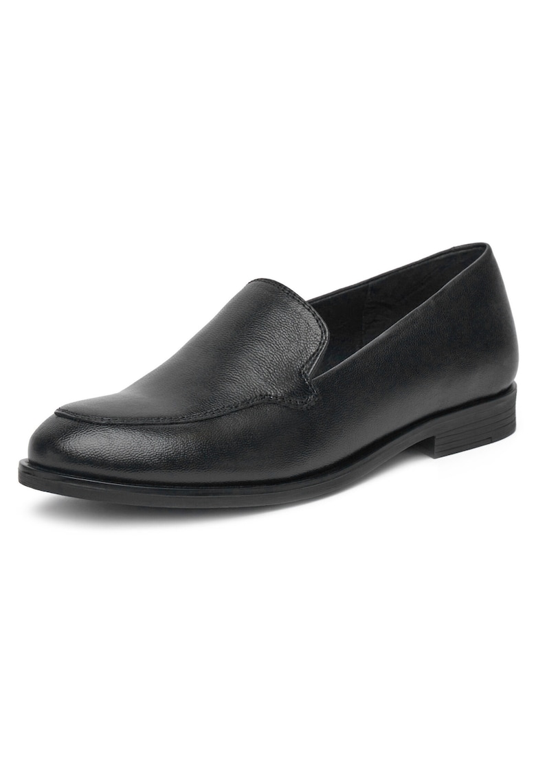 Mocasini dama - fabricati din piele naturala - negru - elegant