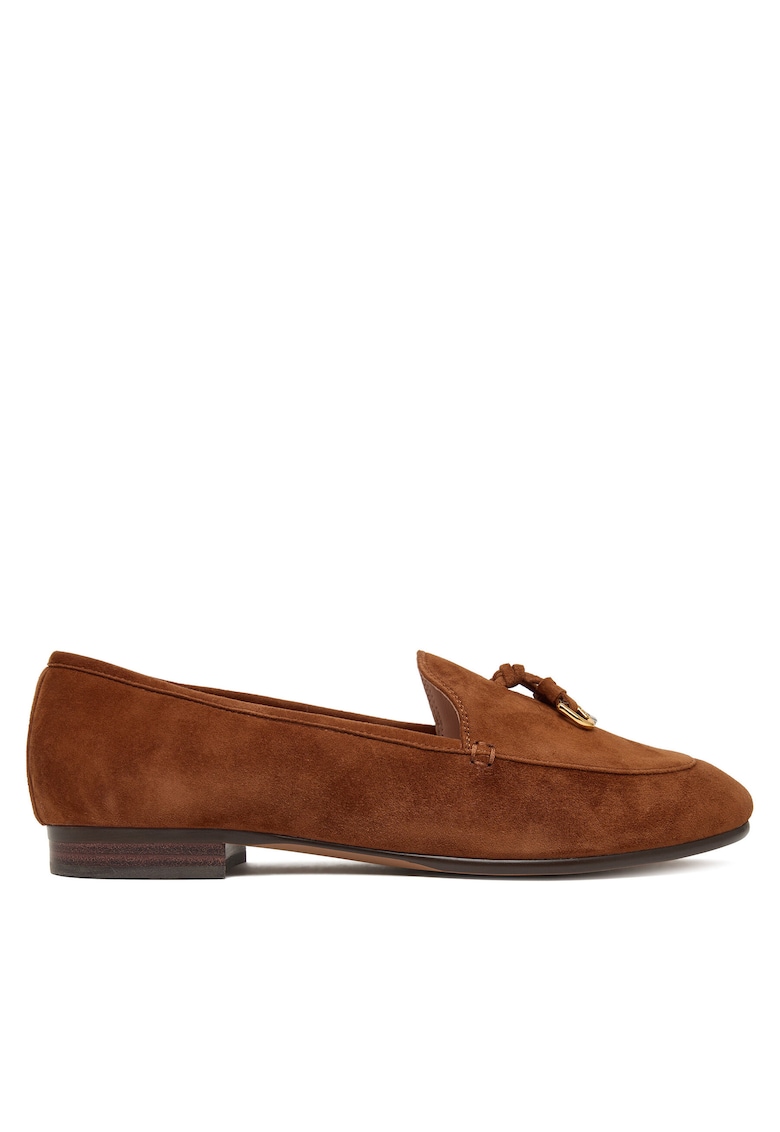 Mocasini de dama - piele naturala - maro