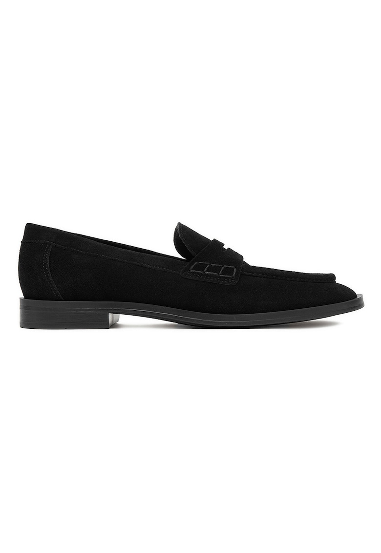 Mocasini dama - din piele naturala - negru
