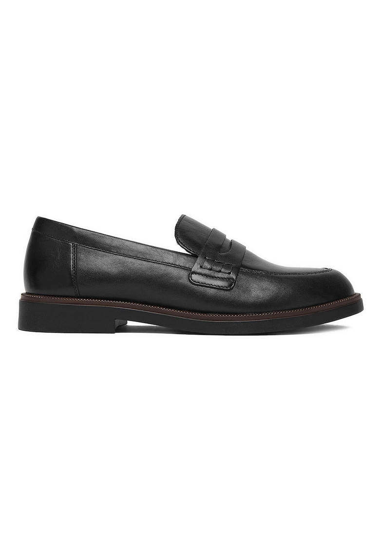 Mocasini clasici dama - piele naturala - negru