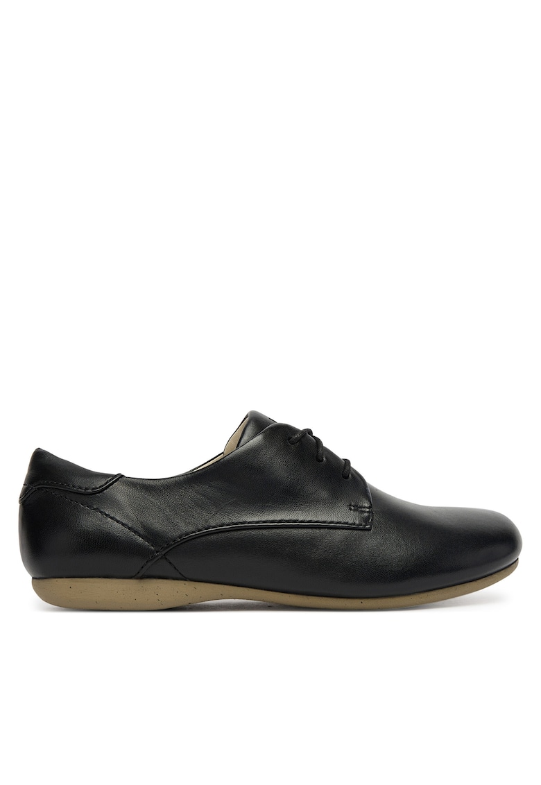 Mocasini dama - din piele naturala - negru