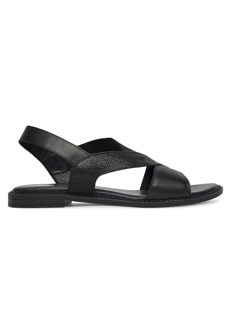 Sandale femei - piele naturala - negre